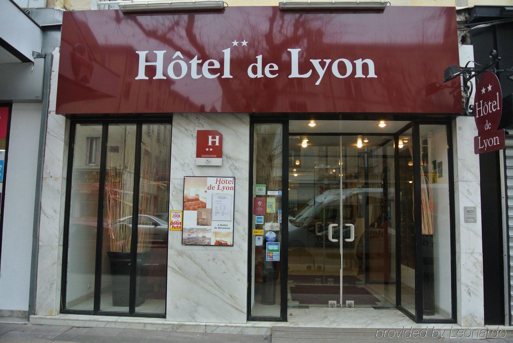 Hotel De Lyon Valence  Eksteriør bilde